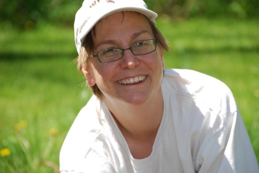 Me in the garden last spring. Same kid. Same camera. Photo by Evan. All rights reserved.