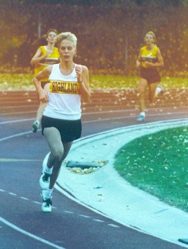Back in high school, when I could run a 6-minute mile. Not so much now...