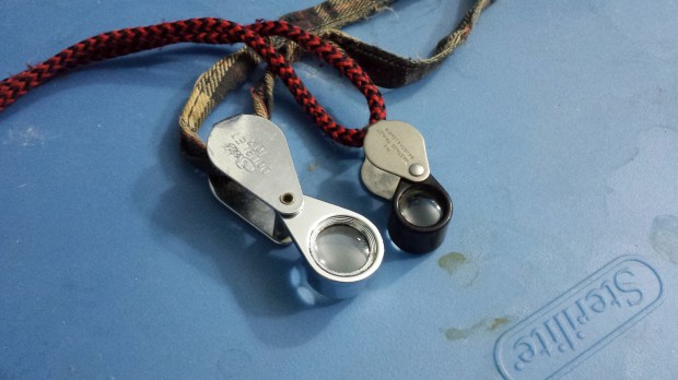 On the left is a cheap 10X lens. On the right is a Hastings Triplet 14X.