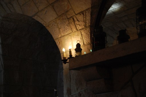 A light in the Great Hall. All rights reserved.