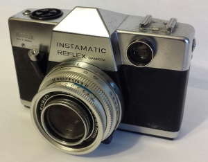 Almost all Instamatics were simple view-finder cameras, but the Instamatic Reflex was an SLR.
