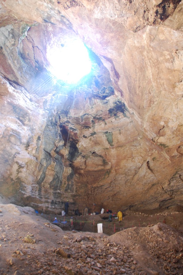 No photo can capture the immensity of the cave.