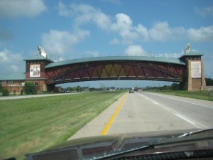 I drove past the Archway again...