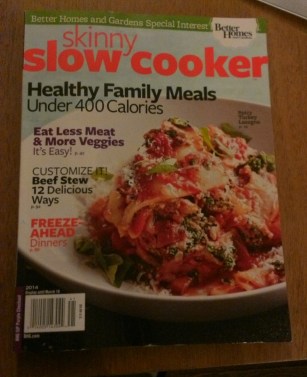 Slow-cooker magazine...