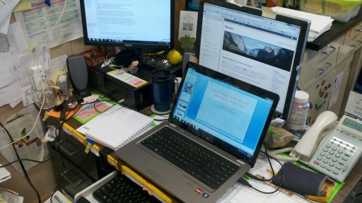 On this day, I'm simultaneously working on a blog post and preparing a talk about mis-representations of geology in movies.