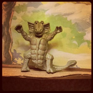 Jar Jar Binks plus crocodile plus a thagomizer equals... not a dinosaur.