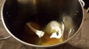 That's yams on the left and grains on the right.