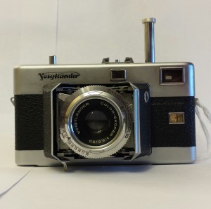 The tall plunger looked unusual, but was necessary to cock the shutter.