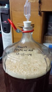 Not even 24 hours later, the beer has a pretty good head.