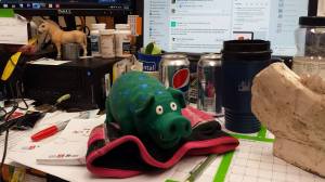 Computer fired up. Ready to start the day. First up: e-mails.