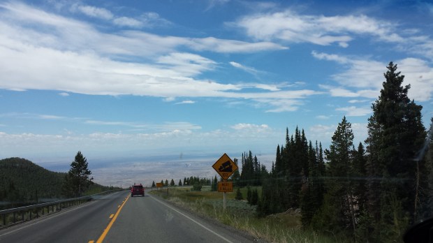 Steep Road and Substantial Drop-offs.