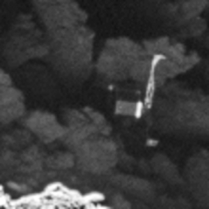 Close up of Philae. Credit: ESA