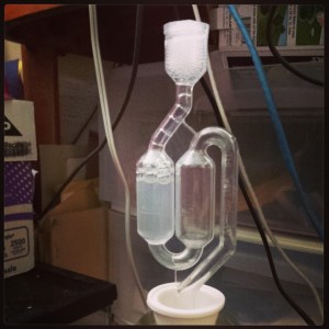 Still fermenting after racking.