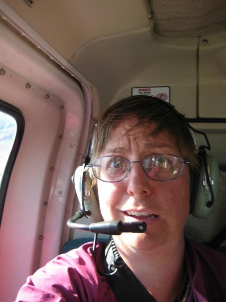 I think my first helicopter ride may have been a little overwhelming...