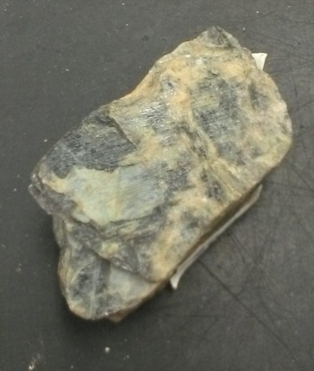 This is what happens when plagioclase has quite a bit of calcium and not so much sodium.