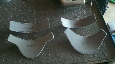 Parts for the gorget